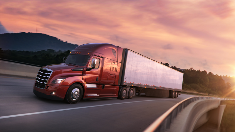 fleetowner_6695_new_freightliner_cascadia_126_bbc_72_raised_roof_sleeper_cab_shown_aerox_and_elite